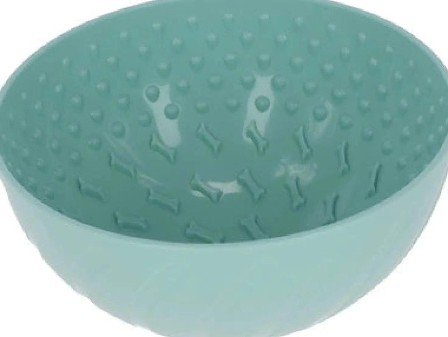 Gamelle à lecher turquoise