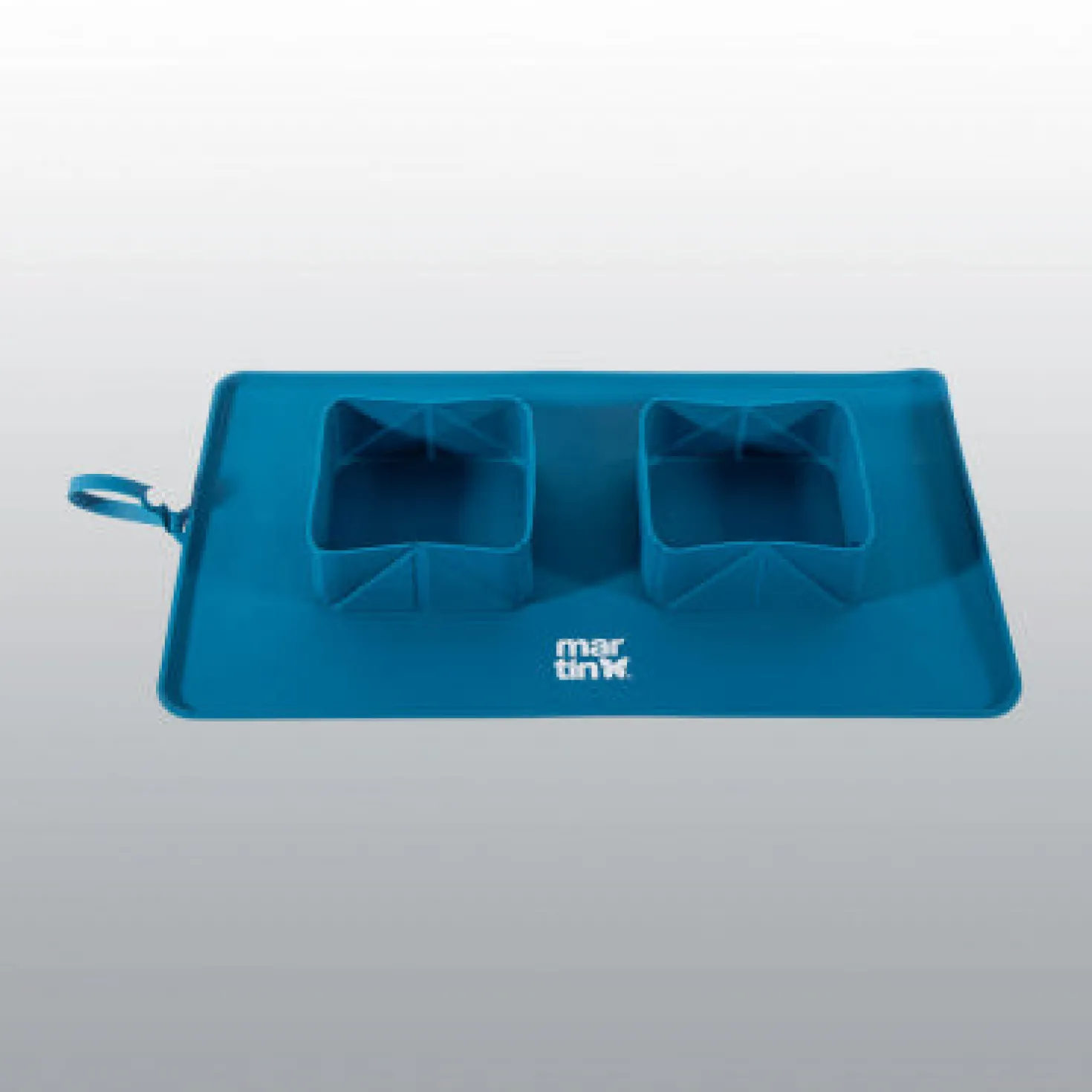 GAMELLE PLIABLE 2X600ML AVEC TAPIS