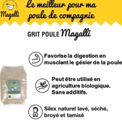 Grit poule