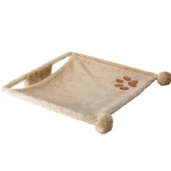 Hamac mural beige chat