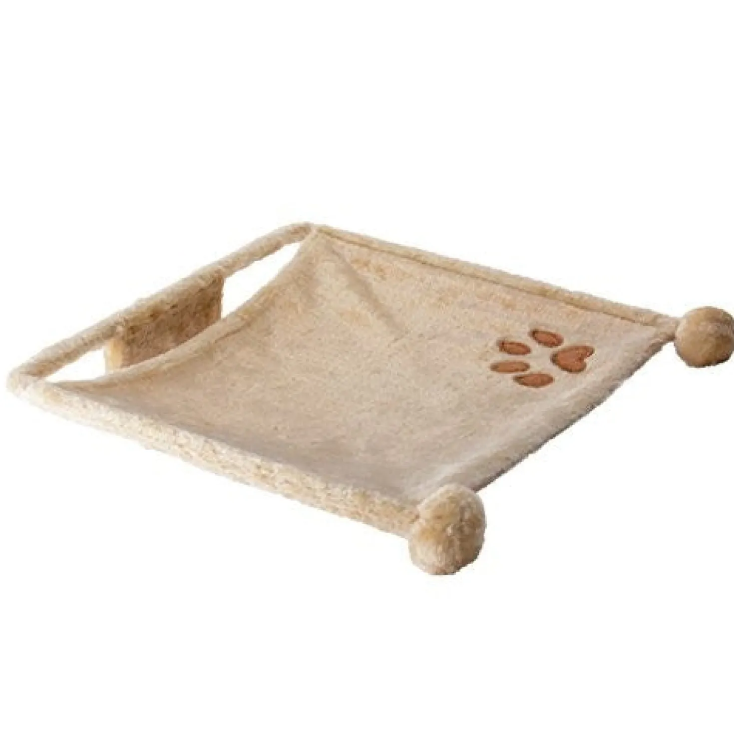 Hamac mural beige chat