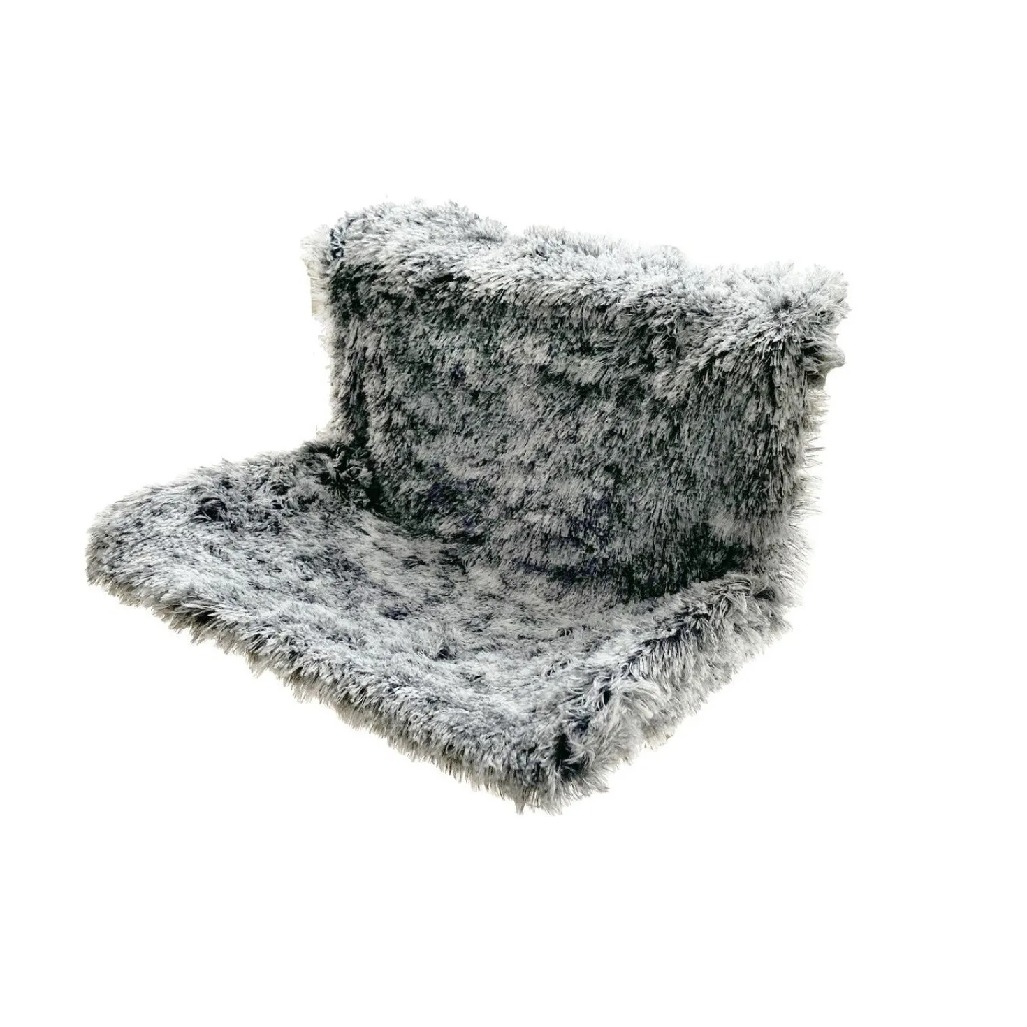Hamac poilu noir pour radiateur chat