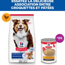 Hill's Chien Mature Adult 7+ Medium Agneau & Riz 14kg