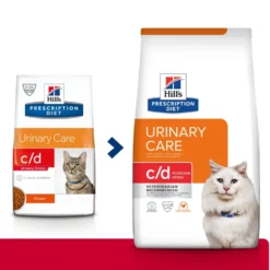 Hill's Prescription Diet c/d Urinary Care Multicare Stress au poulet - croquettes pour chat