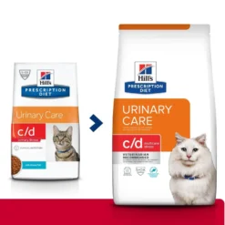 Hill's Prescription Diet c/d Urinary Care Multicare Stress au poisson - croquettes chat