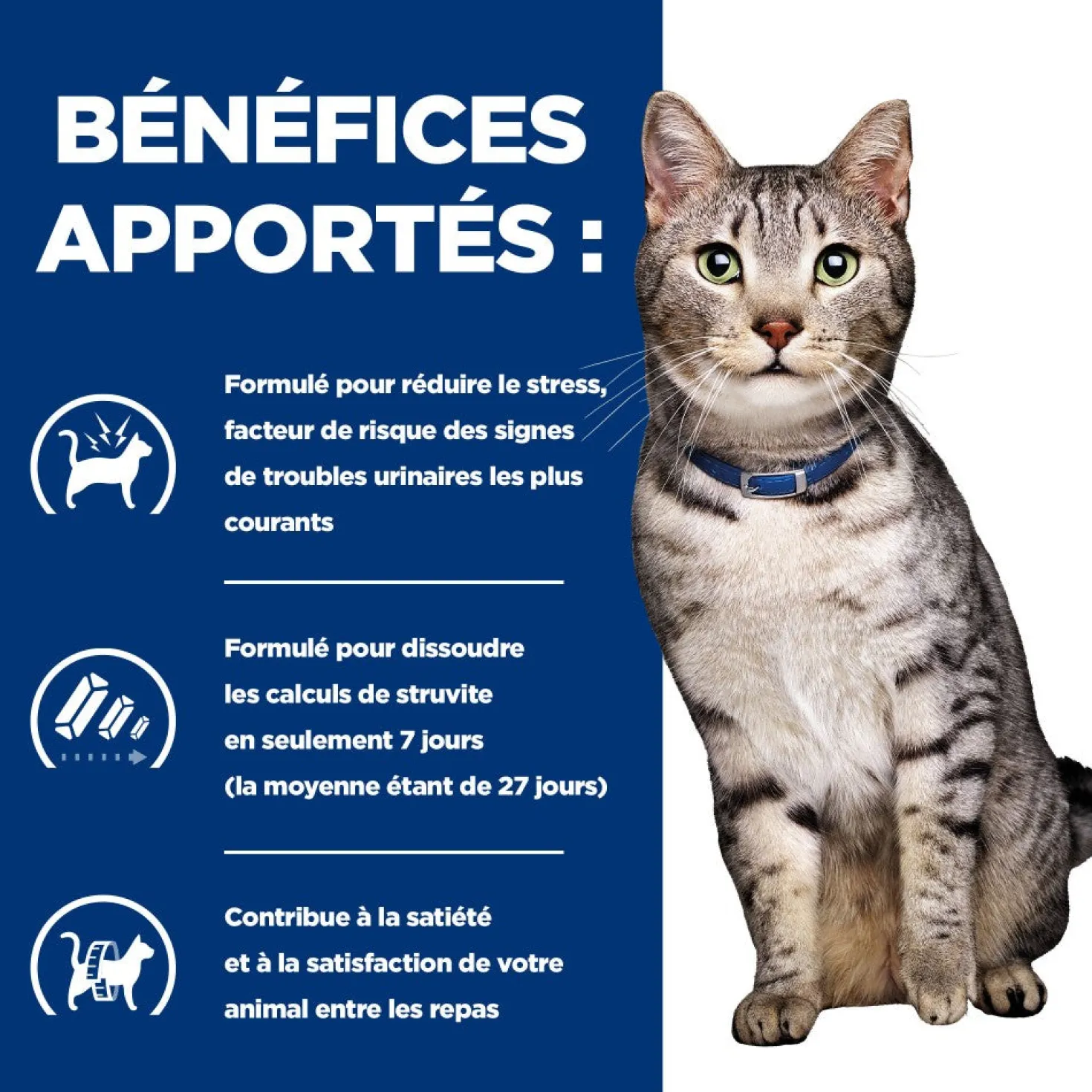 Hill's Prescription Diet c/d Urinary Stress Multicare + Metabolic en sachets - pâtée chat