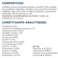 Hill's Prescription Diet c/d Urinary Care Multicare Stress en mijotés au poulet - pâtée chat