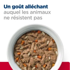 Hill's Prescription Diet c/d Urinary Care Multicare Stress en mijotés au poulet - pâtée chat