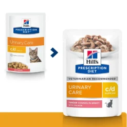 Hill's Prescription Diet c/d Urinary Care Multicare en sachets - pâtée chat