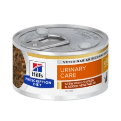 Hill's Prescription Diet c/d Urinary Care Multicare en mijotés au poulet - pâtée chat