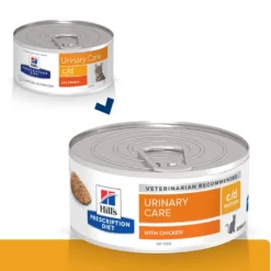 Hill's Prescription Diet c/d Urinary Care Multicare en boîtes au poulet - pâtée chat