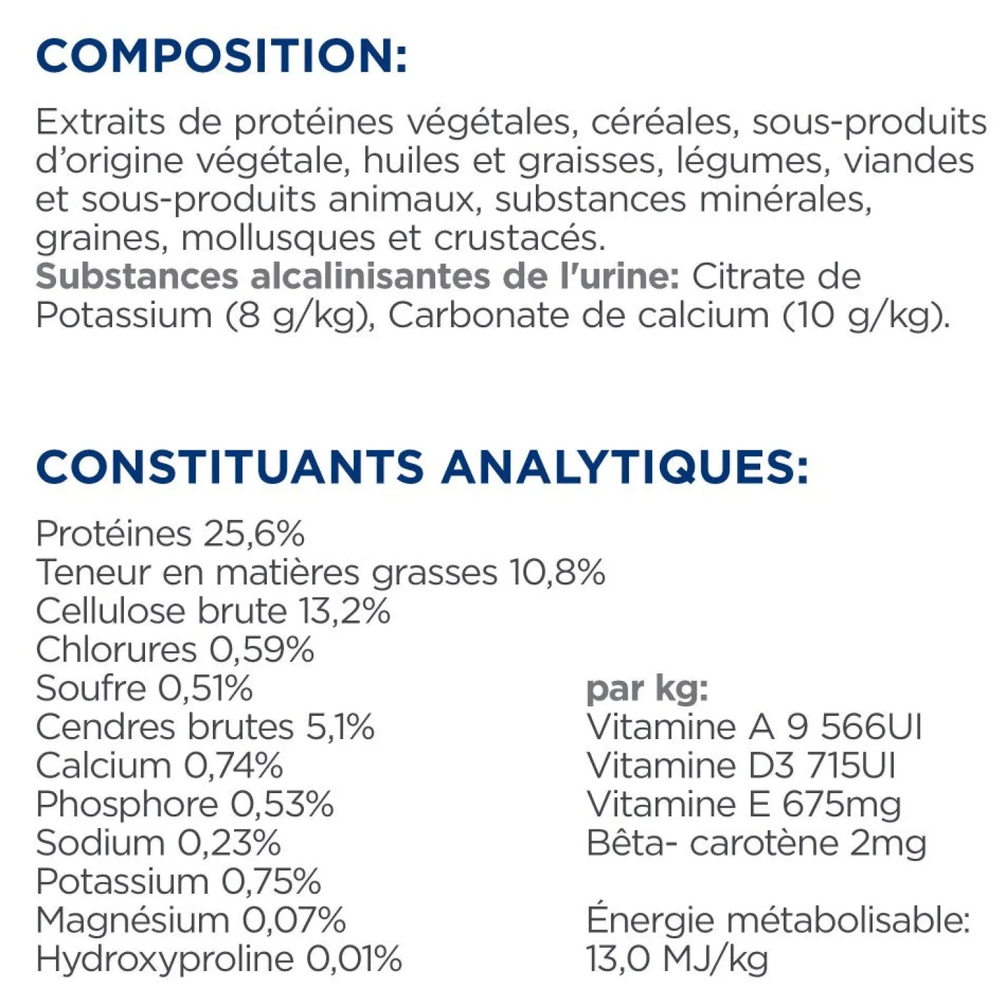 Hill's Prescription Diet c/d Urinary Multicare + Metabolic - croquettes chien