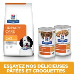 Hill's Prescription Diet c/d Urinary Multicare en mijotés au poulet - pâtée chien