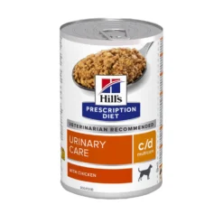 Hill's Prescription Diet c/d Urinary Multicare en boîtes au poulet – pâtée chien