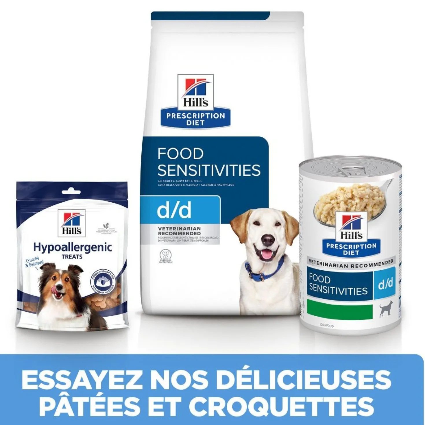 Hill's Prescription Diet d/d Food Sensitivities au canard - croquettes chien