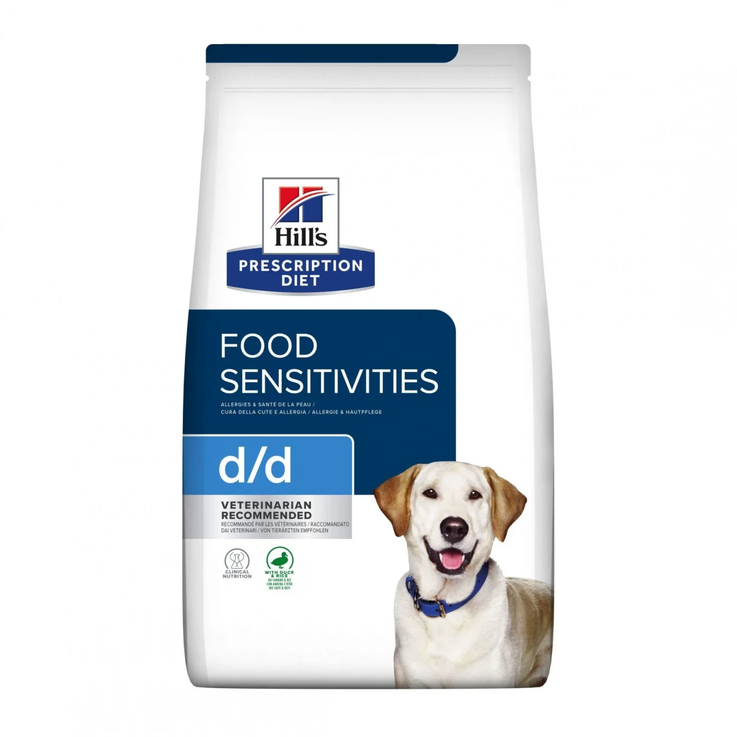 Hill's Prescription Diet d/d Food Sensitivities au canard - croquettes chien