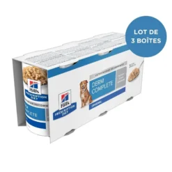 Hill's Prescription Diet Derm Complete en terrine - pâtée chien