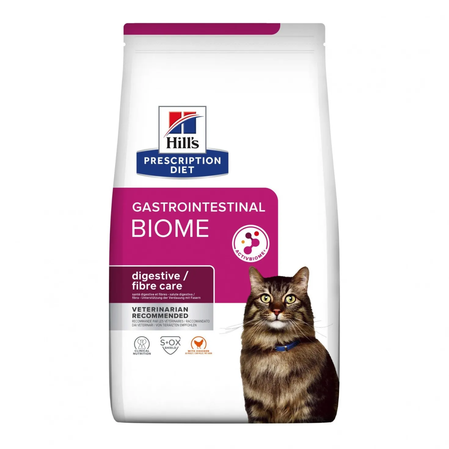 Hill's Prescription Diet Gastrointestinal Biome au poulet - croquettes chat