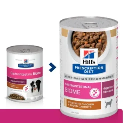 Hill's Prescription Diet Gastrointestinal Biome en mijotés au poulet - pâtée chien