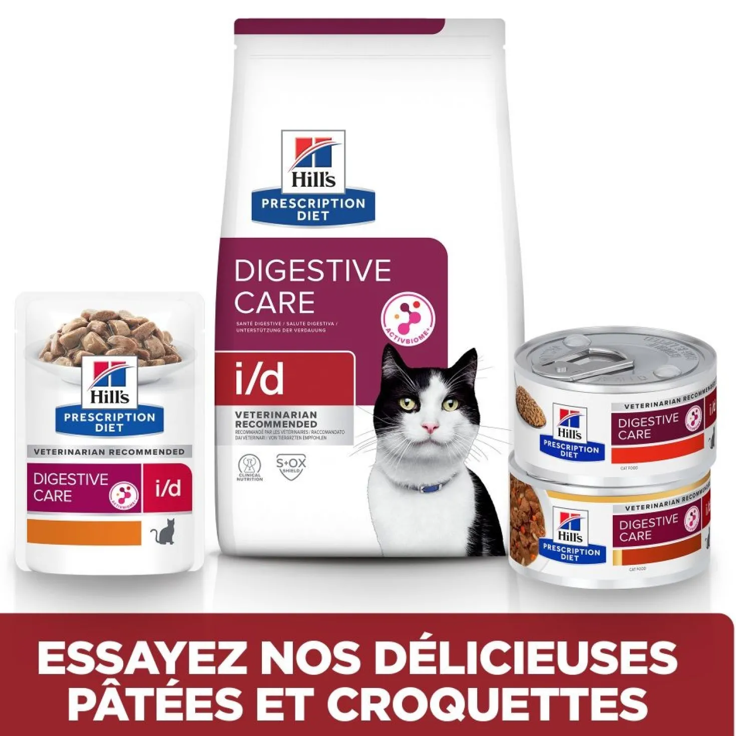 Hill's Prescription Diet i/d Digestive Care en sachets - pâtée chat