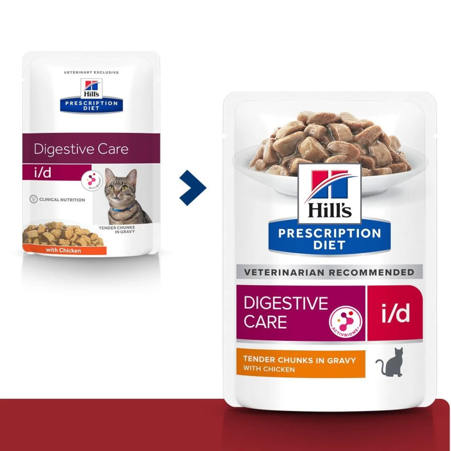 Hill's Prescription Diet i/d Digestive Care en sachets - pâtée chat