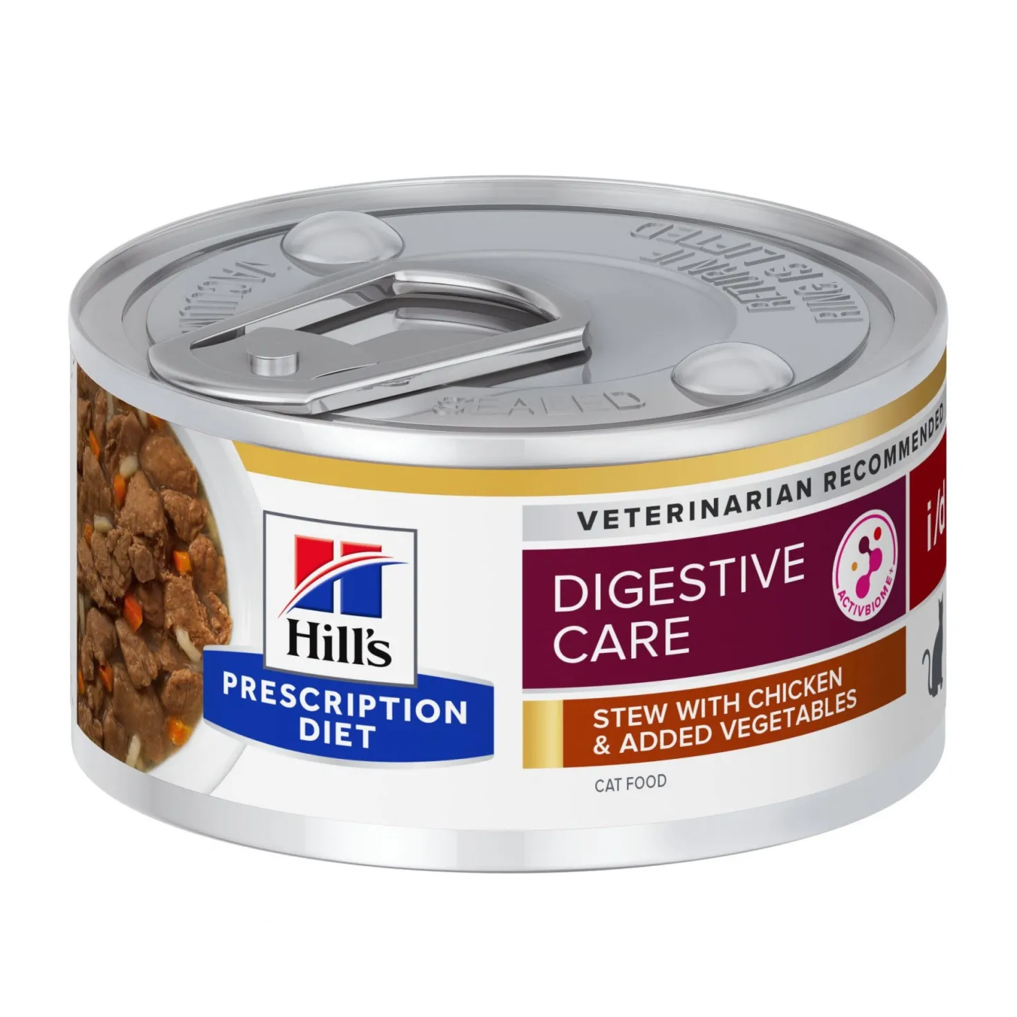 Hill's Prescription Diet i/d Digestive Care en mijotés au poulet - pâtée chat