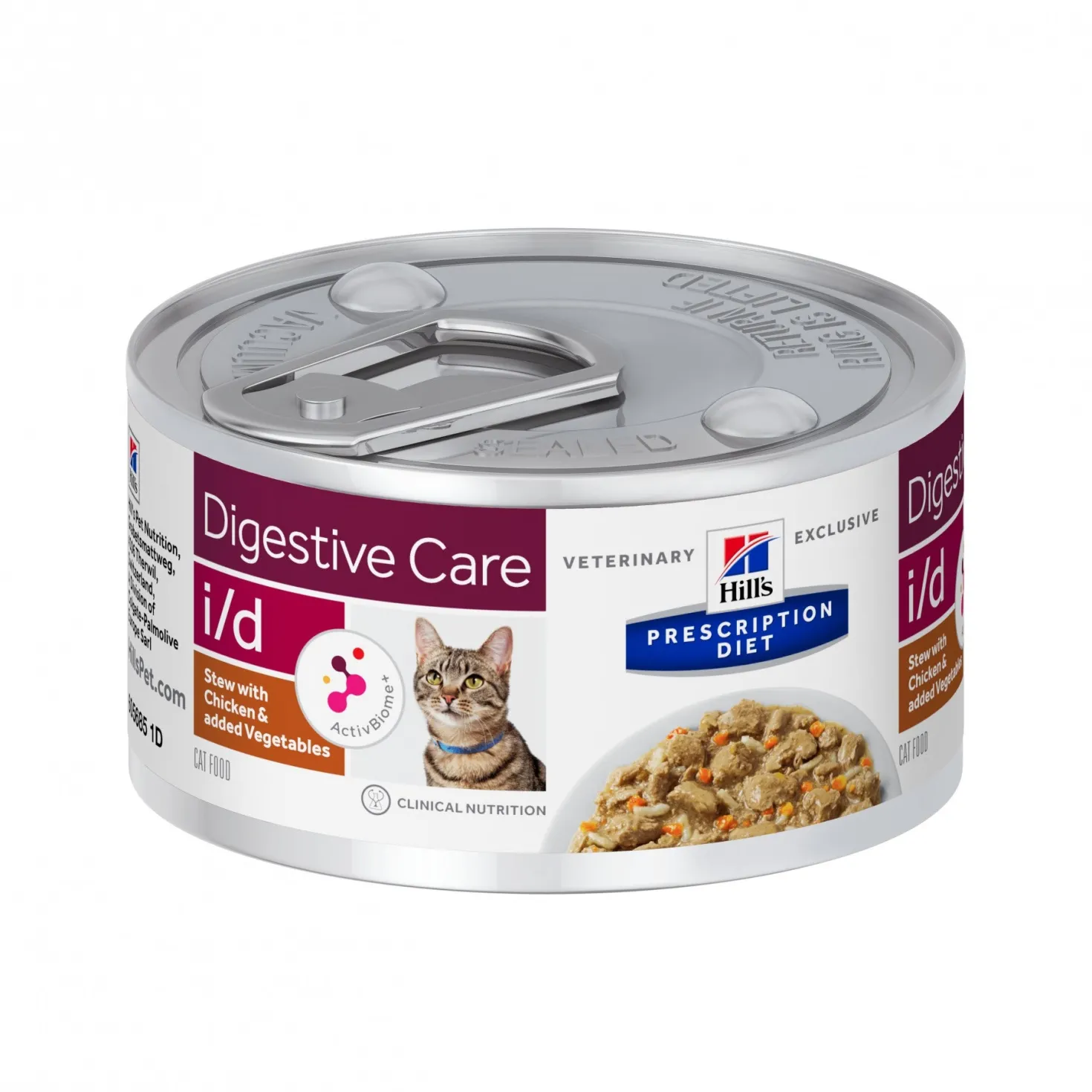 Hill's Prescription Diet i/d Digestive Care en mijotés au poulet - pâtée chat