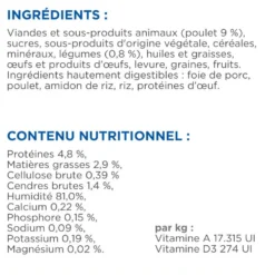 Hill's Prescription Diet i/d Digestive Care en mijotés au poulet - pâtée chien