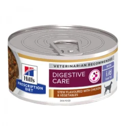 Hill's Prescription Diet i/d Digestive Care Low Fat en mijotés au poulet - pâtée chien
