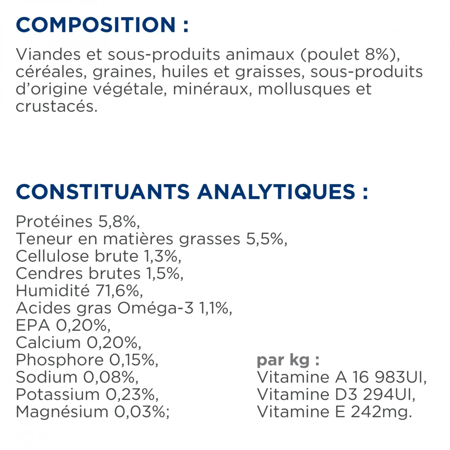 Hill's Prescription Diet j/d Mobility en boîtes au poulet – pâtée chien
