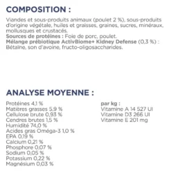 Hill's Prescription Diet k/d j/d Kidney + Mobility en terrine au poulet - pâtée chien