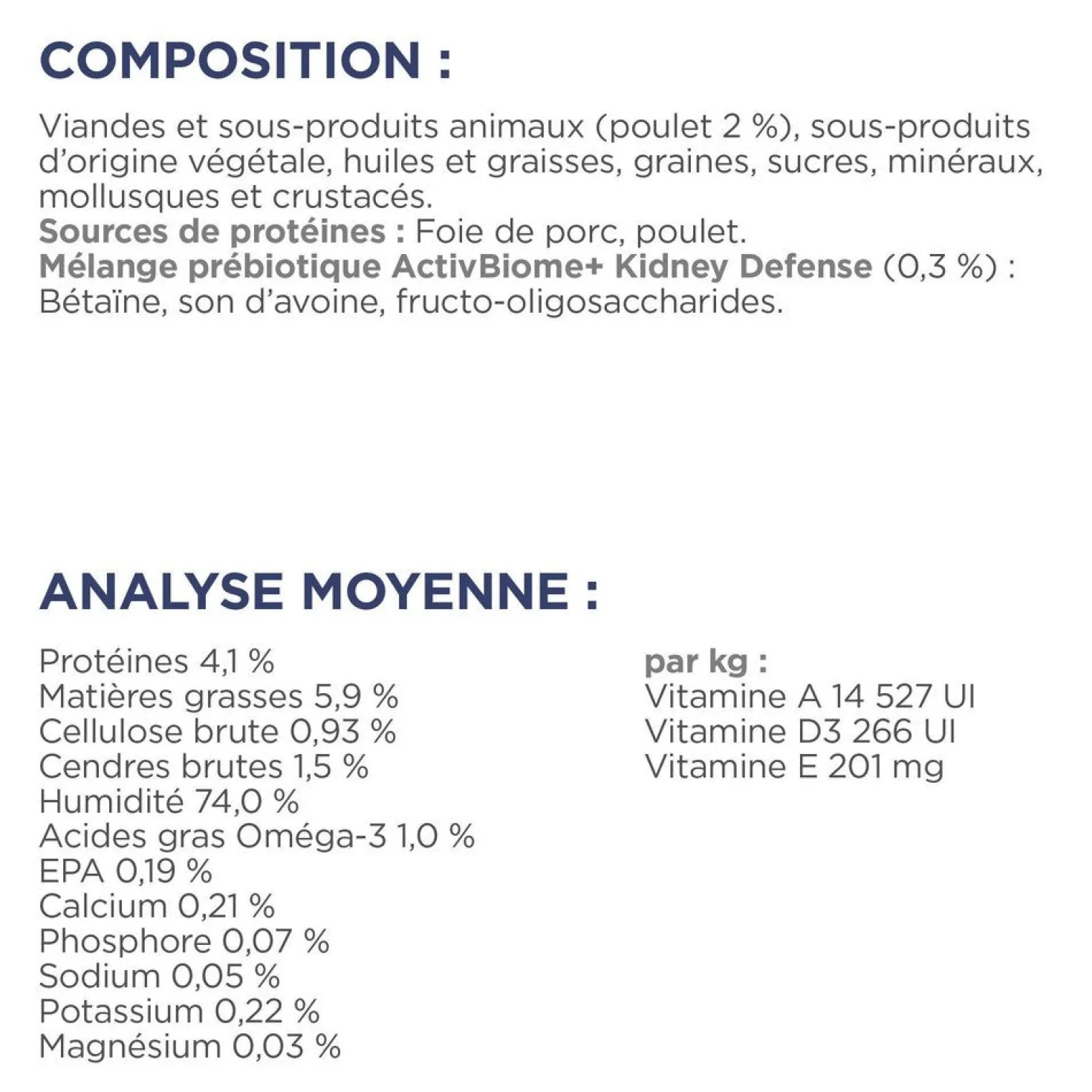 Hill's Prescription Diet k/d j/d Kidney + Mobility en terrine au poulet - pâtée chien