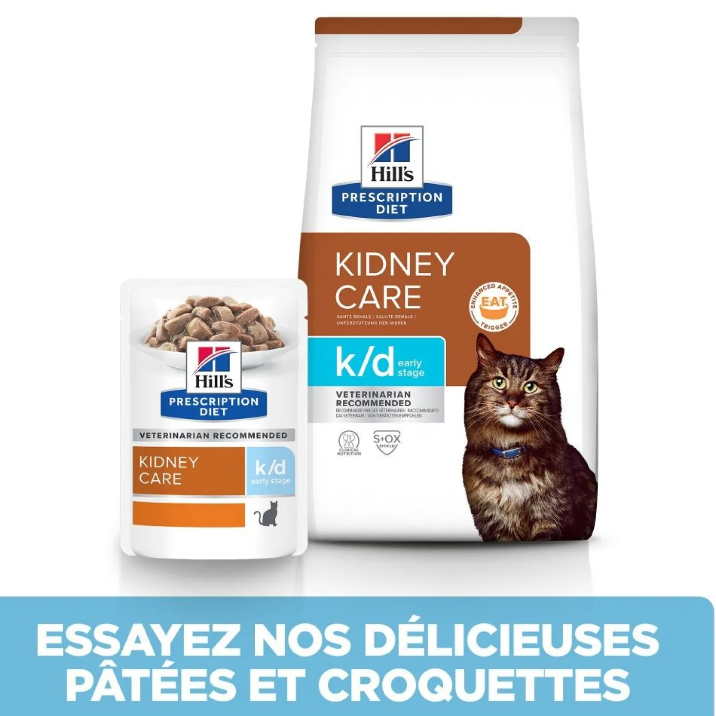 Hill's Prescription Diet k/d Kidney Care Early Stage - croquettes chat