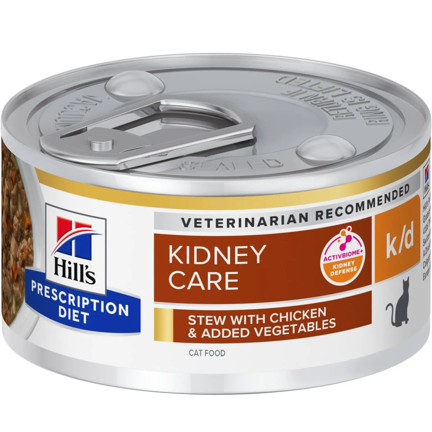 Hill's Prescription Diet k/d Kidney Care en bouchées mijotées au poulet - pâtée chat