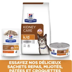 Hill's Prescription Diet k/d Kidney Care en bouchées mijotées au thon - pâtée chat