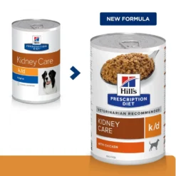HILL'S Prescription Diet k/d Kidney Care en terrine au poulet - Pâtée pour chien