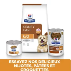 HILL'S Prescription Diet k/d Kidney Care en terrine au poulet - Pâtée pour chien