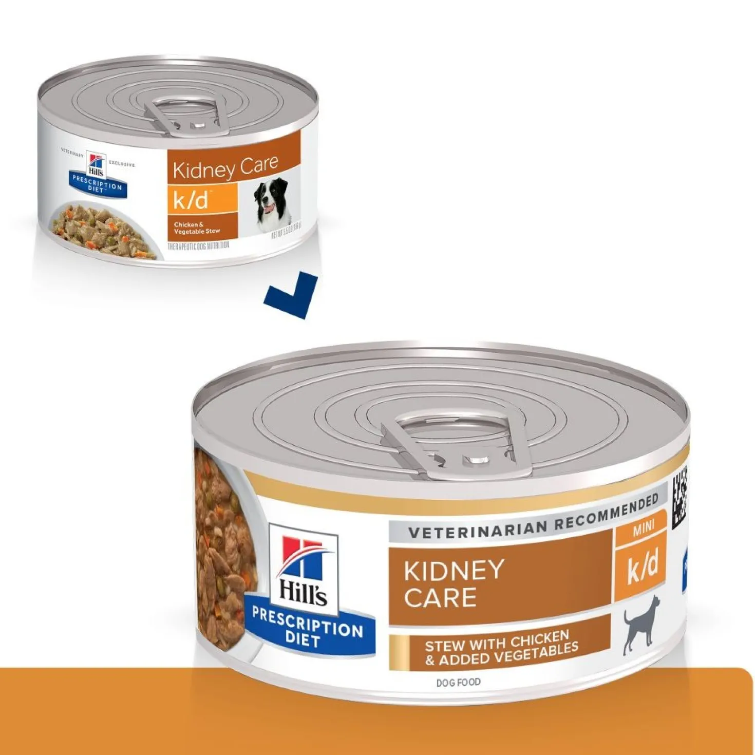 Hill's Prescription Diet k/d Kidney Care en mijotés au poulet - pâtée chien