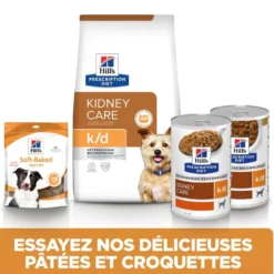 Hill's Prescription Diet k/d Kidney Care en mijotés au poulet - pâtée chien