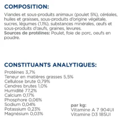Hill's Prescription Diet k/d Kidney Care en mijotés au poulet - pâtée chien
