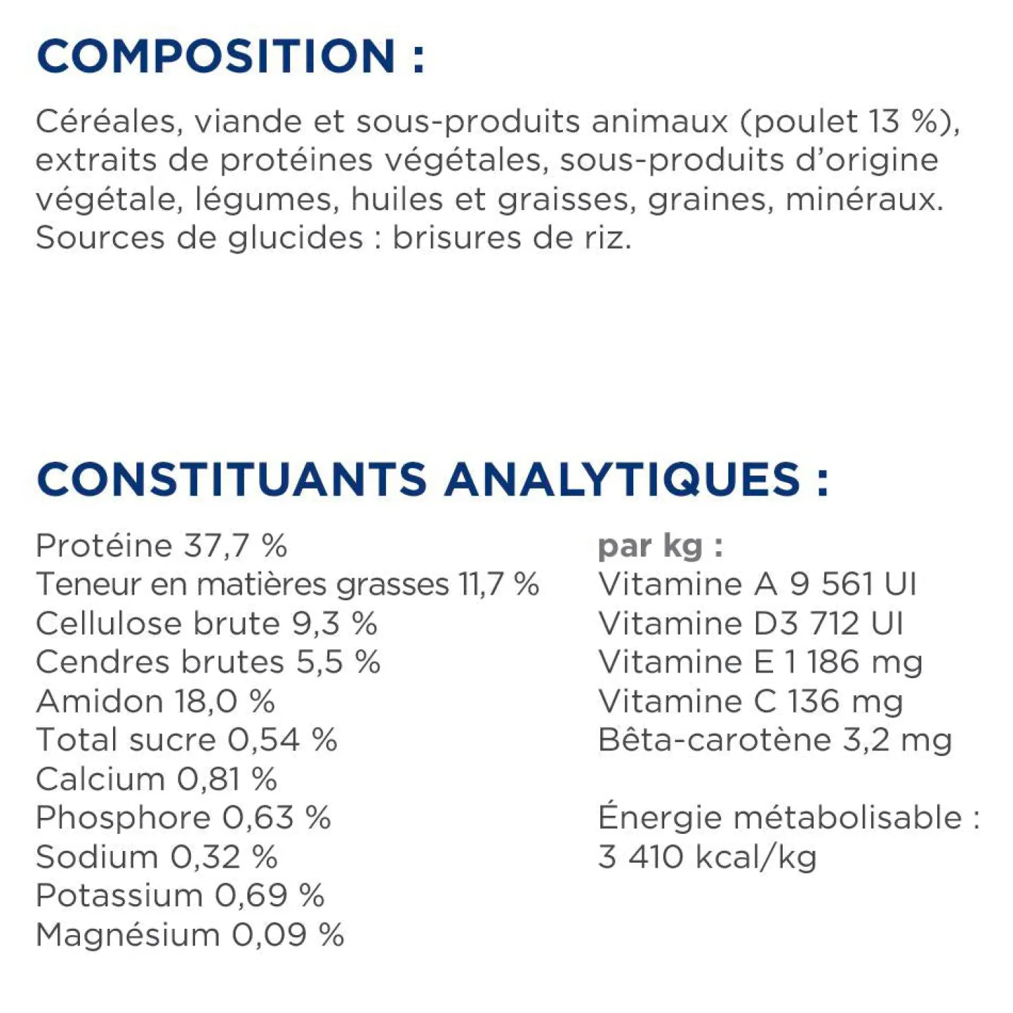 Hill's Prescription Diet Metabolic au poulet - croquettes chat