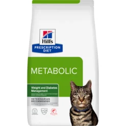 Hill's Prescription Diet Metabolic au saumon - croquettes chat