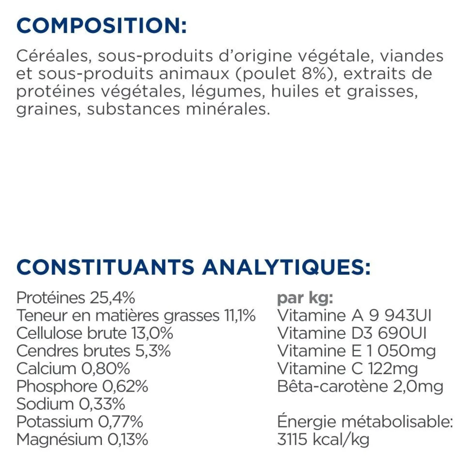Hill's Prescription Diet Metabolic au poulet - croquettes chien
