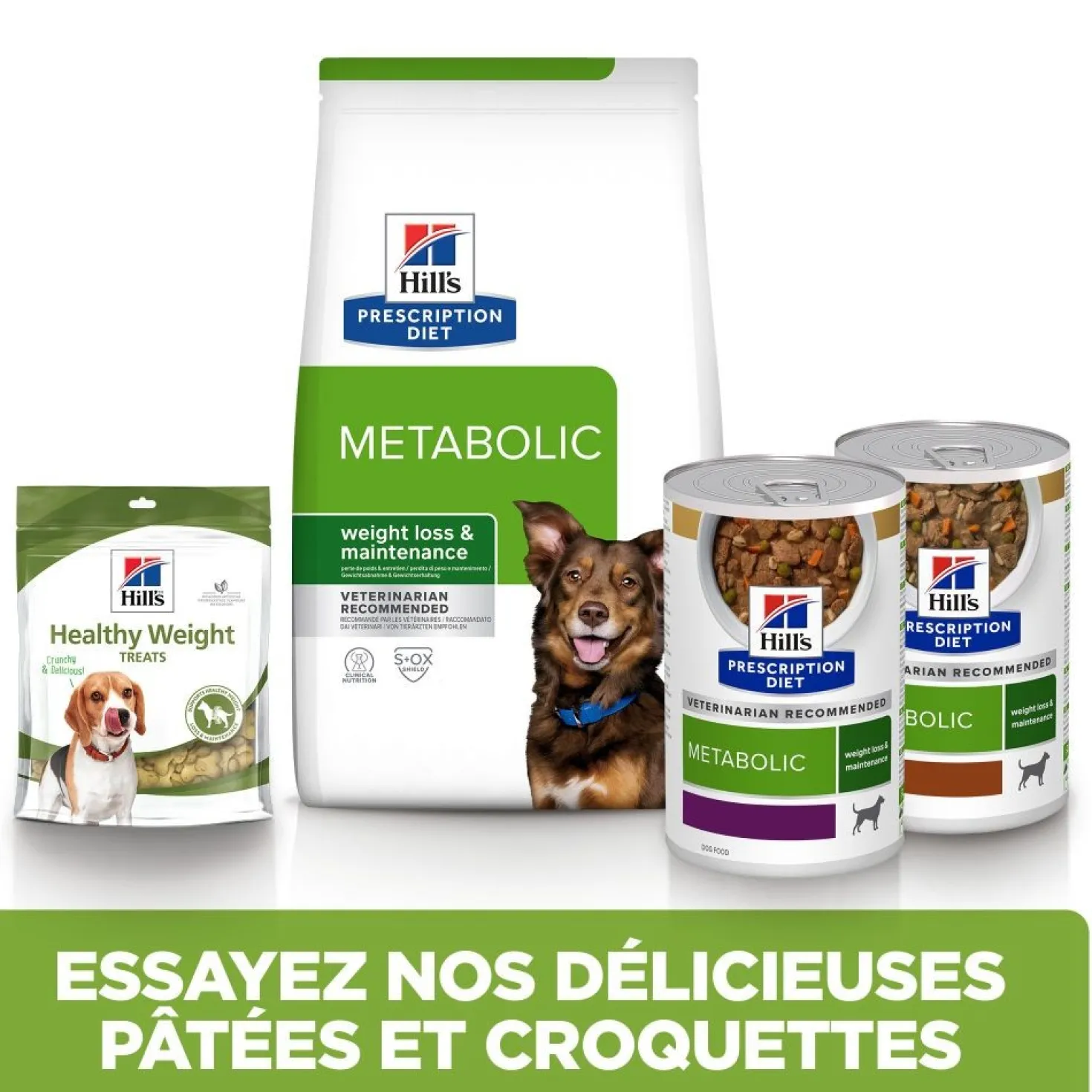 Hill's Prescription Diet Metabolic au poulet - croquettes chien