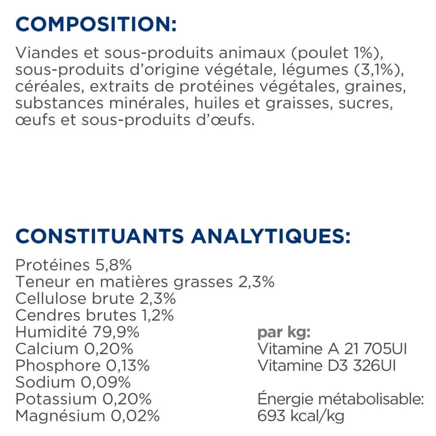 HILL'S Prescription Diet Metabolic en bouchées mijotées au Boeuf & Légumes 354g - Pâtée pour chien