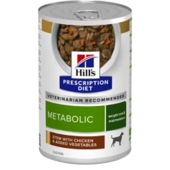 Hill's Prescription Diet Metabolic en bouchées mijotées au poulet - pâtée chien