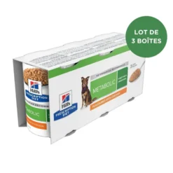Hill's Prescription Diet Metabolic en terrine au poulet - pâtée chien