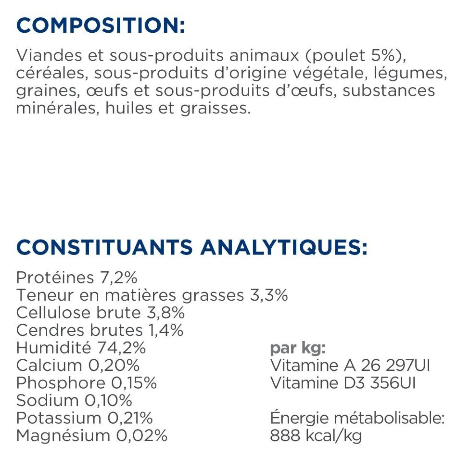 Hill's Prescription Diet Metabolic en terrine au poulet - pâtée chien