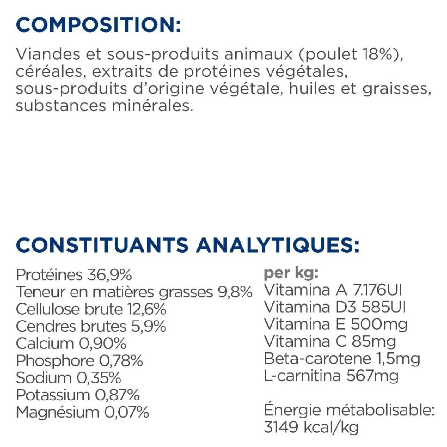 Hill's Prescription Diet r/d Weight Loss au poulet - croquettes chat