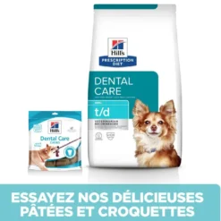 Hill's Prescription Diet t/d Dental Care Mini au poulet - croquettes chien